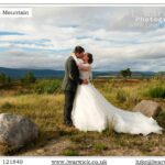 cairngorm mountain wedding photo