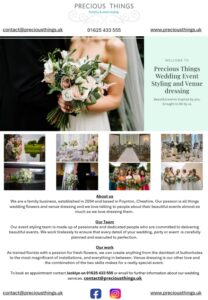 precious things event styling