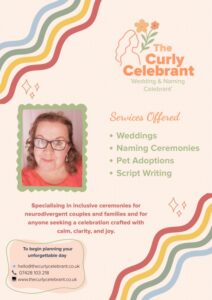 the curly celebrant
