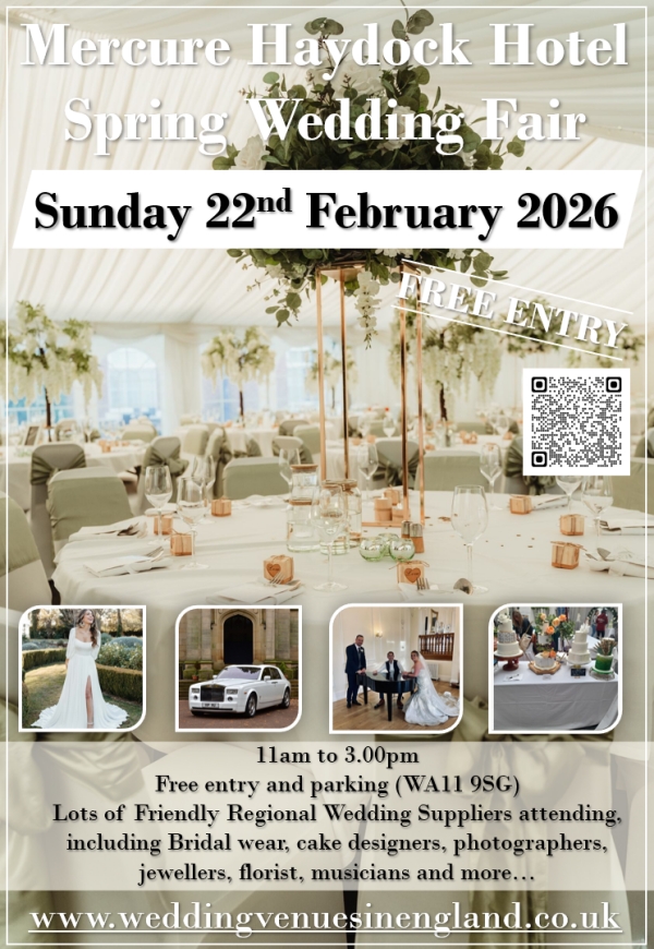 Mercure Haydock Hotel Wedding Fair