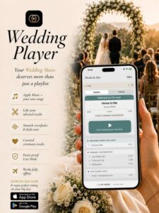 wedding player app